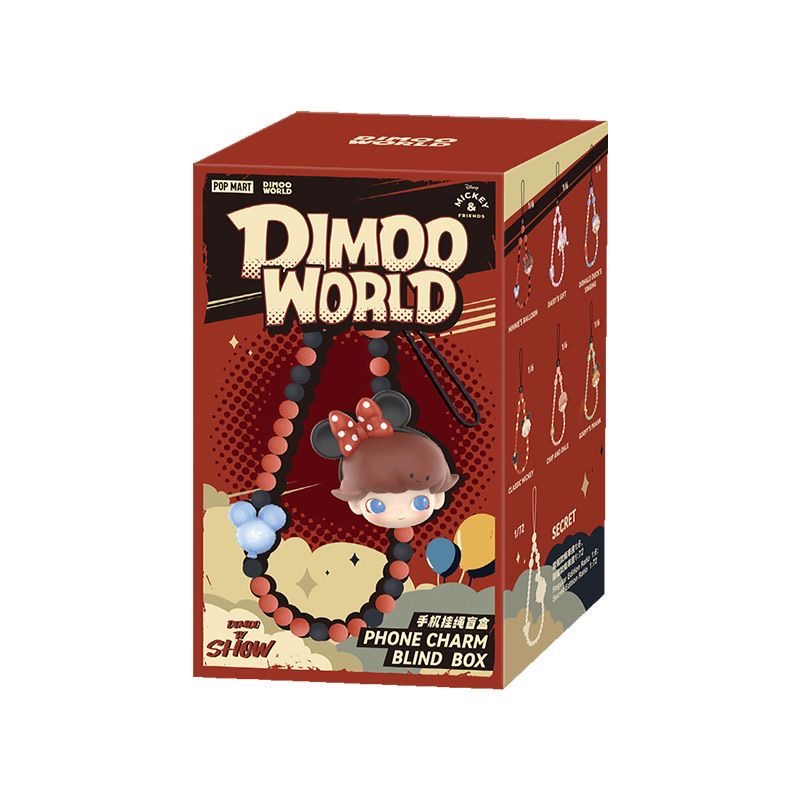 DIMOO WORLD × DSN Series-Mobile Phone Lanyard. Blind Box
