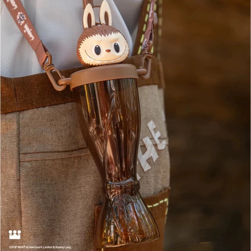 POPMART-POPLAND Limited THE MONSTERS Party Series Straw Cup. Cooling Water