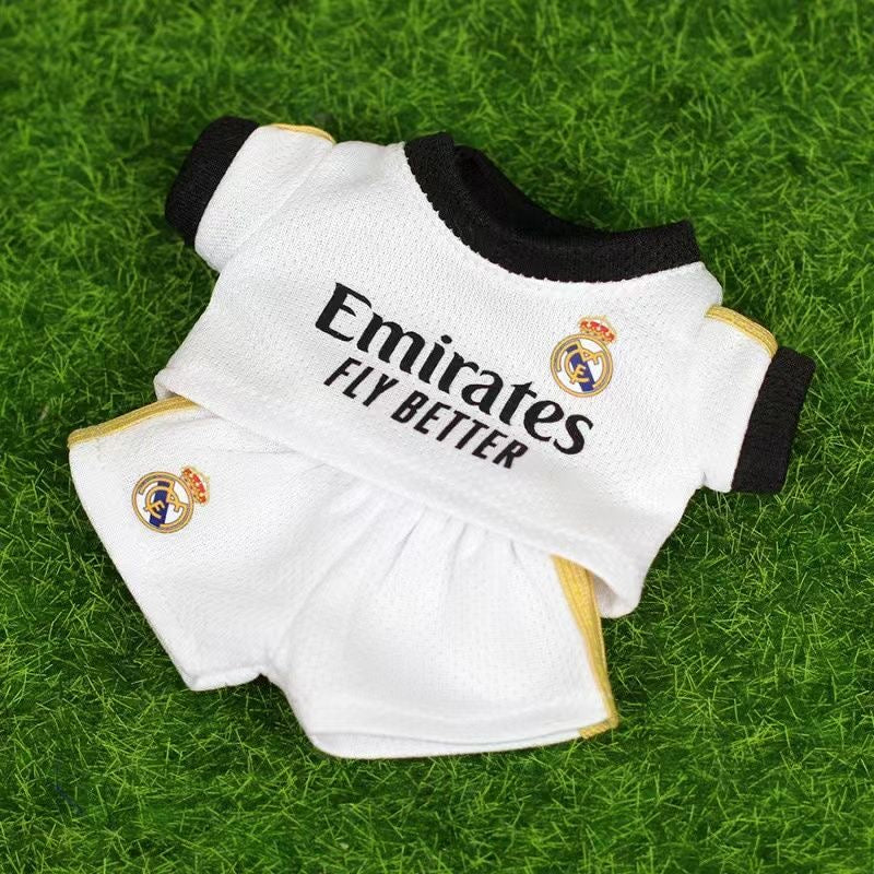 First. second and third generation labubu baby clothes football jersey(No Dolls)