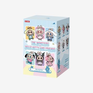 【Hot】THE MONSTERS LABUBU × SANRIO Characters Series Vinyl Plush Pendant Blind Box
