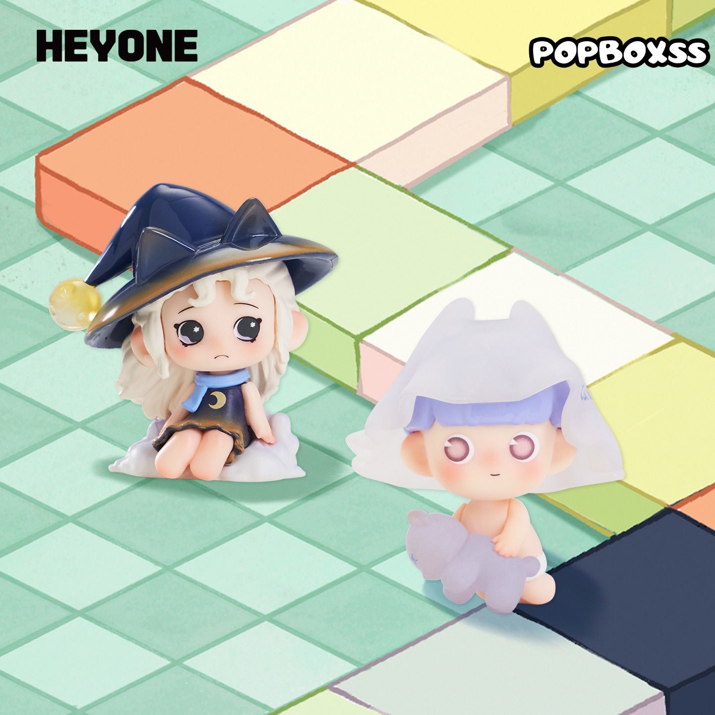 Heyone Time Town Escape Series Mini Figures, Blind Bag