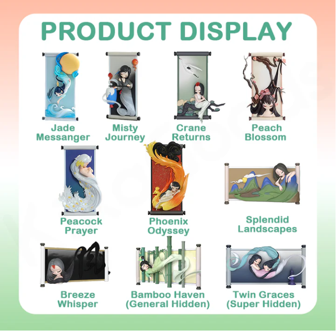 Sleep Chinese Scrolls Series Blind Box