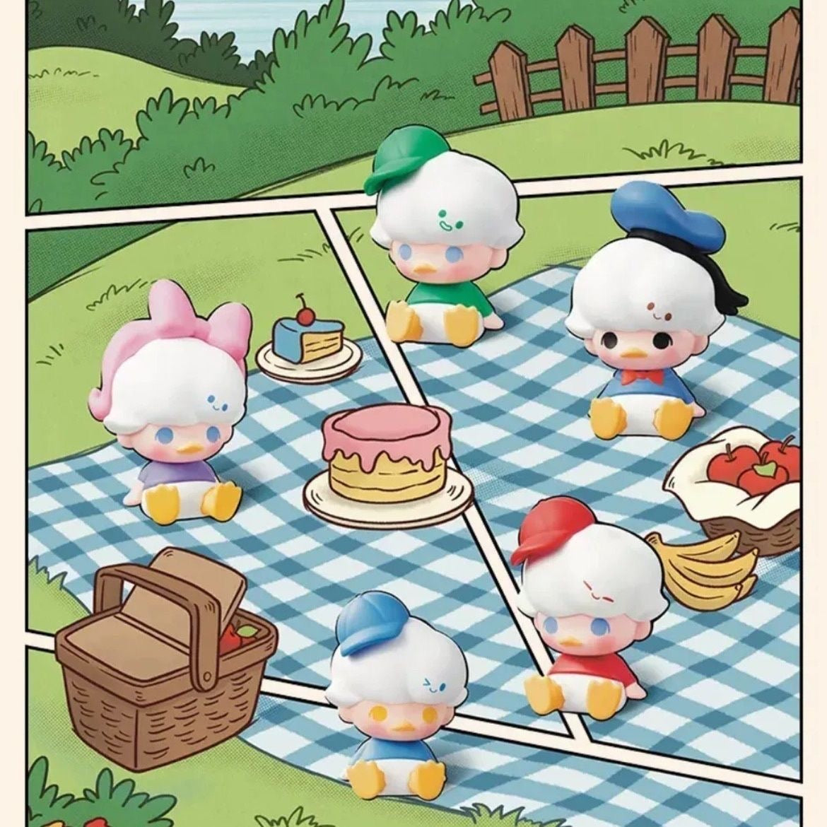 POP BEAN DIMOO WORLD × DSN Classic Series(3Pcs Per Pack)