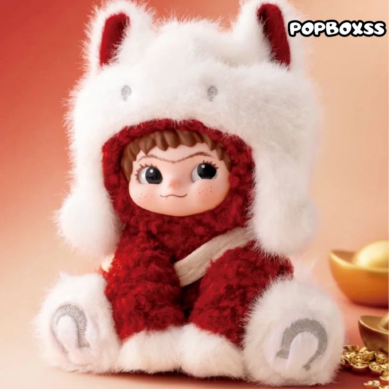 WAKUKU Snowy Lucky Hooves Series Plush New Year Limited Edition Hanging Card