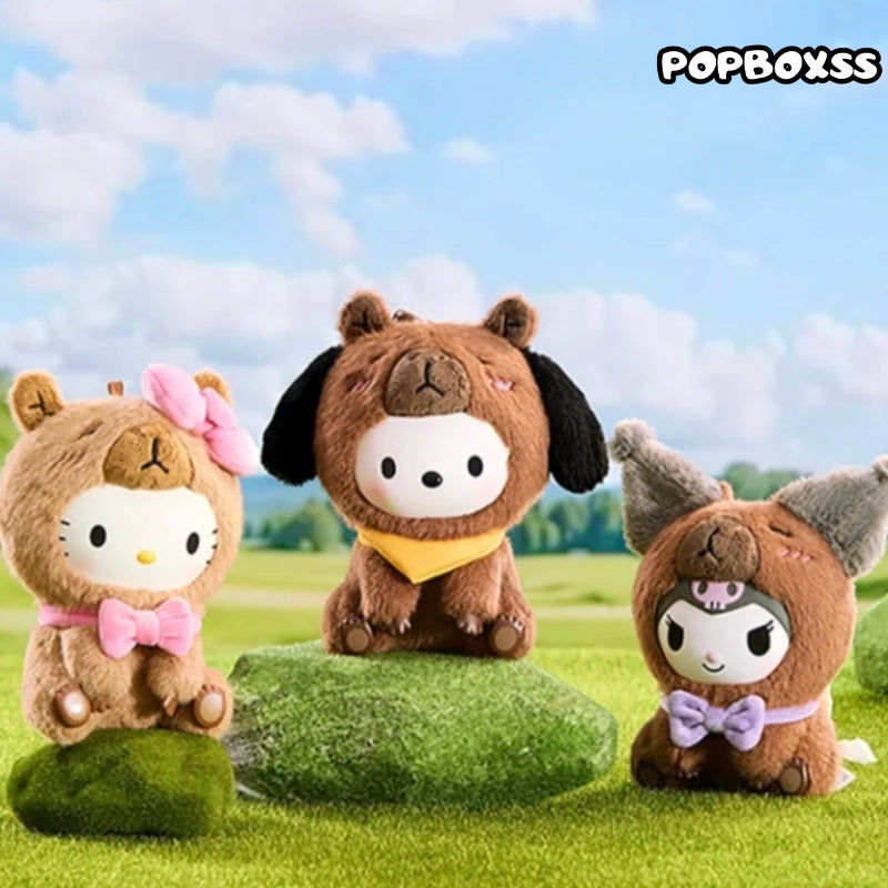 MINISO Sanrio Capybara Zen Series Vinyl Plush Blind Box