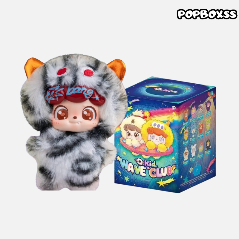 Q kid Wave club Vinyl plush toy blind boxes