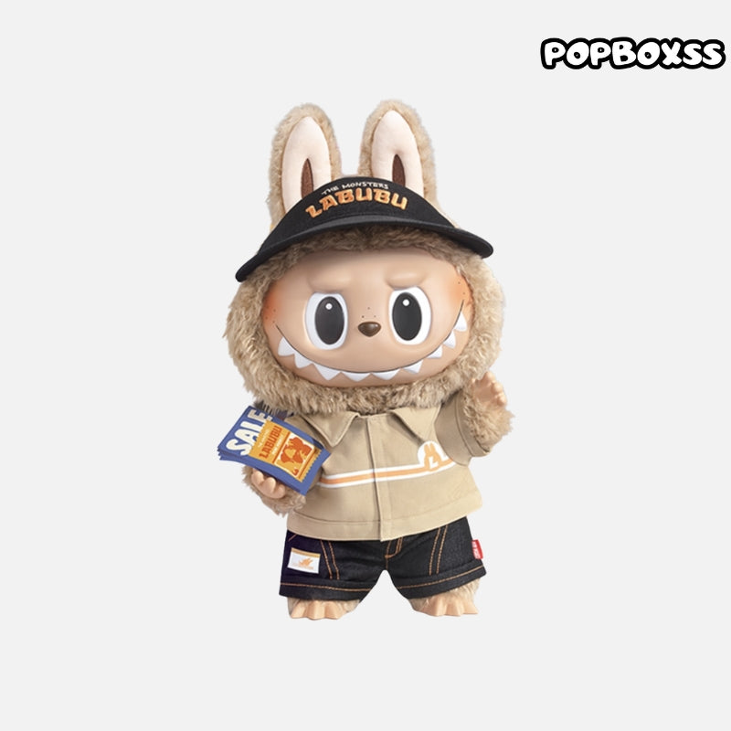 POPMART THE MONSTER-THE Naughty Cashier Vinyl plush toys labubu