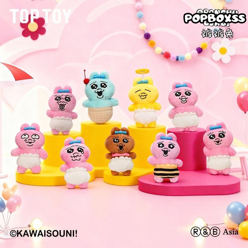 TOP TOY Opanchu Usagi Funny Buddies Series Plush Keychain Blind Box