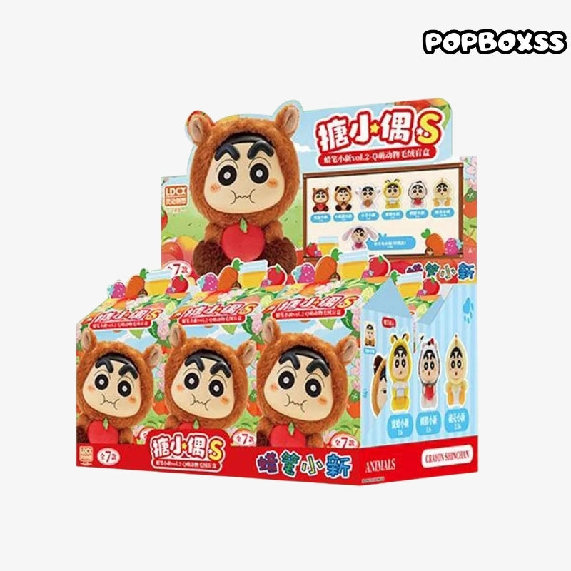 Crayon Shin-chan Vol.2 Q Animal Series Plush Blind Box