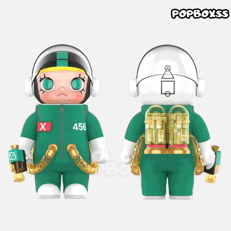 POPMART MEGA SPACE MOLLY 400% + Action Figure Squid Game Set