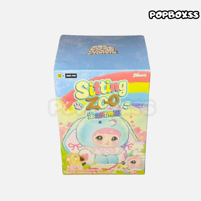 Hi toy Nommi Sitting Zoo Vinyl plush pendant blind box