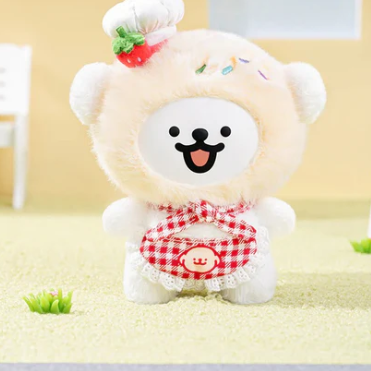 Maltese Colorful Daily Life Series Plush Pendant Dolls, Blind Box