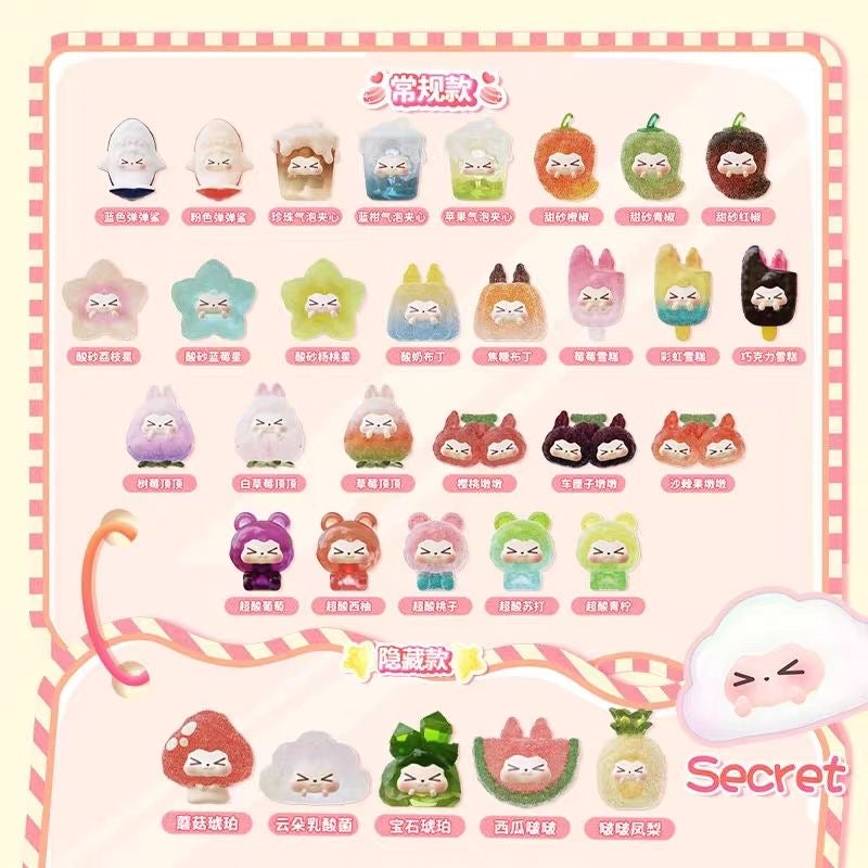 KIKI Candy Party Series Mini Beans Figures, Blind Bag