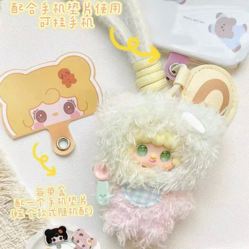 Yooki V4 Just A Bite Series Plush Vinyl Pendant Blind Box