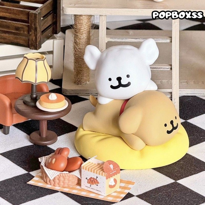 Maltese Happy Snuggling Series Figure Blind Box