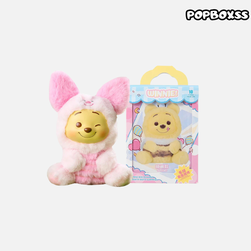 Winnie The Pooh Naughty Party Vinyl Plush, Blind Box