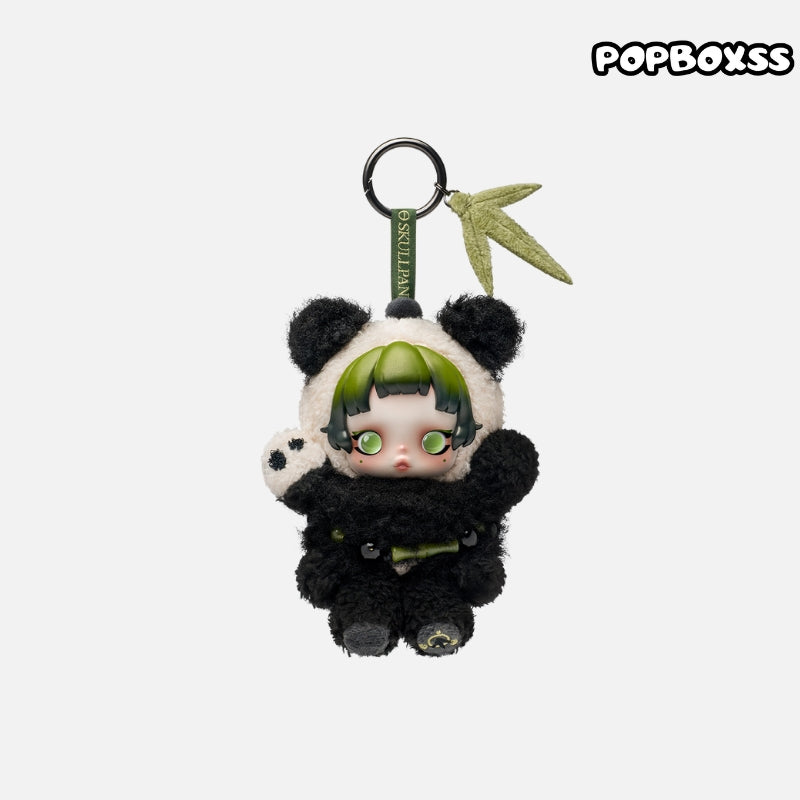 【gift】SKULLPANDA Lazy Panda Plush Doll Pendant