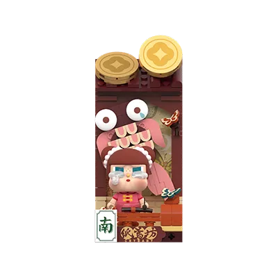 Wealthy Snake's New Year Celebration -Fortunate Hand Series Block Figures