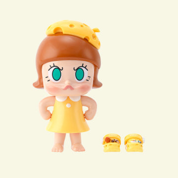 Angry Molly Crocs Angry Cheese Co-branded Figurine
