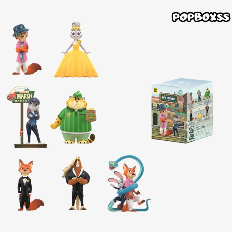 TOP TOY DISNEY Zootopia 2 New Journey Series Figure Blind Box