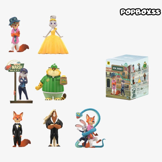 TOP TOY DISNEY Zootopia 2 New Journey Series Figure Blind Box