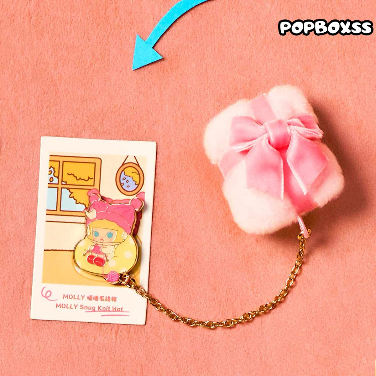 POP BEAN Fluffy & Cozy Series-Fridge Magnet Blind Box