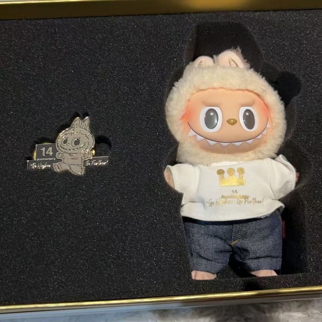 POPMART 14th ANNIVERSARY LABUBU Go Higher. Go Further Gift Box. Limited Edition