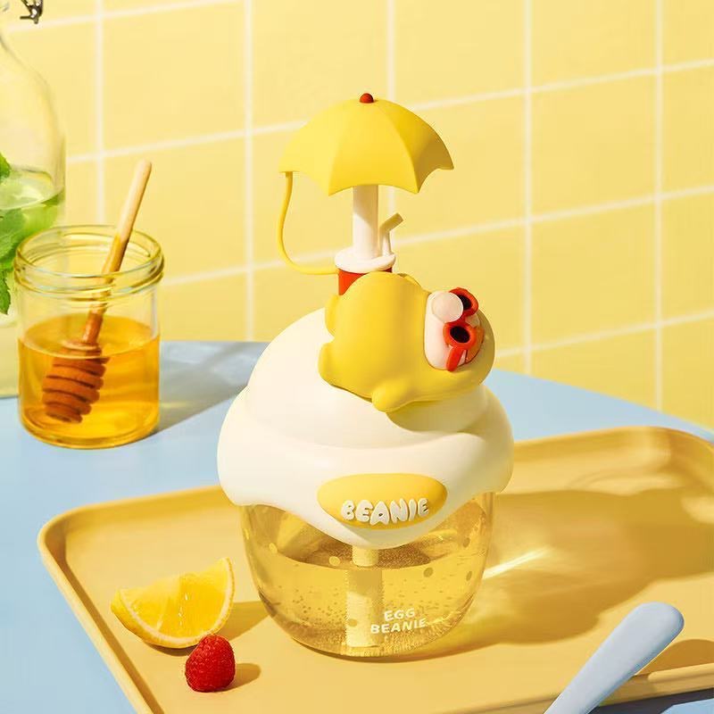 PUCKY Egg Beanie Series-Straw Cup