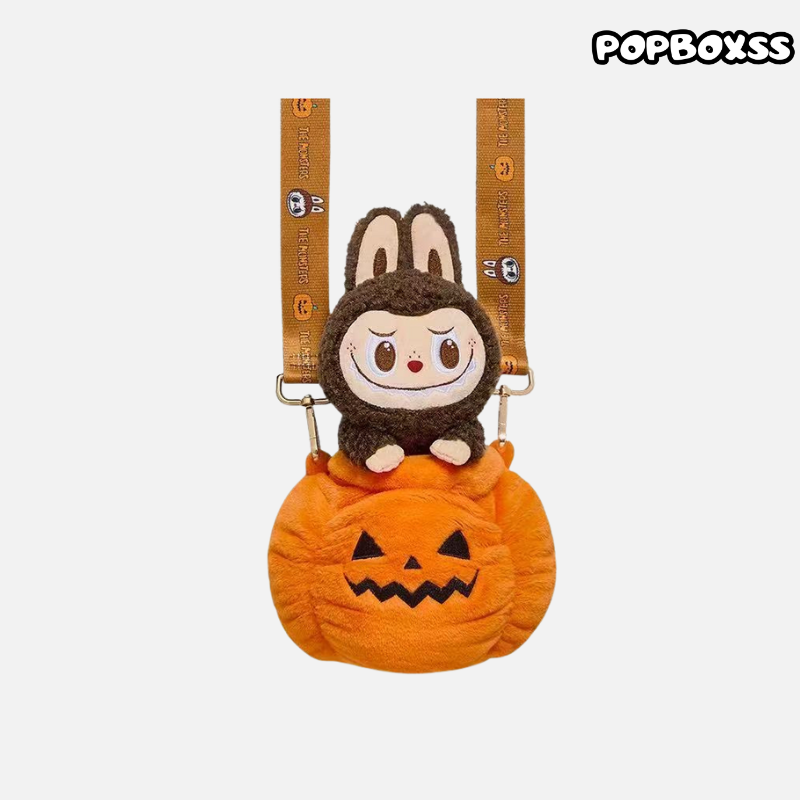 POPMART The Monster labubu pumpkin bag Halloween