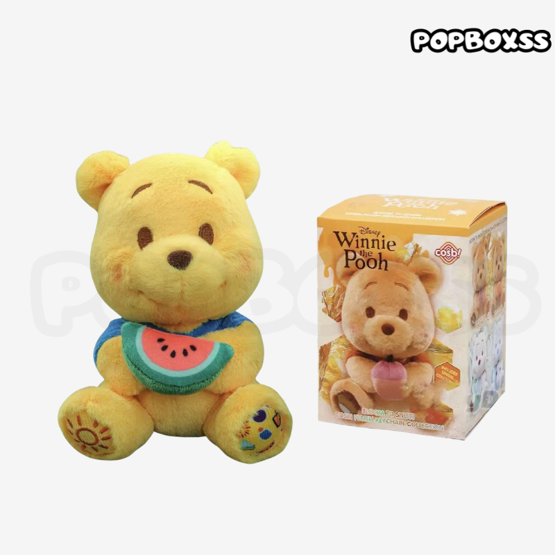 DSN Winnie the Pooh Bloom To Snow Series Cosbi Plush Keychain Collection Blind Box