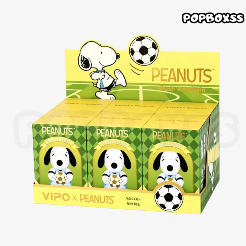 VIPO × PEANUTS Snoopy Football Series Plush Pendant Blind Box