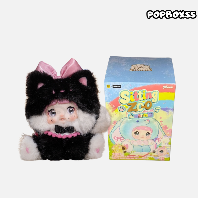 Hi toy Nommi Sitting Zoo Vinyl plush pendant blind box