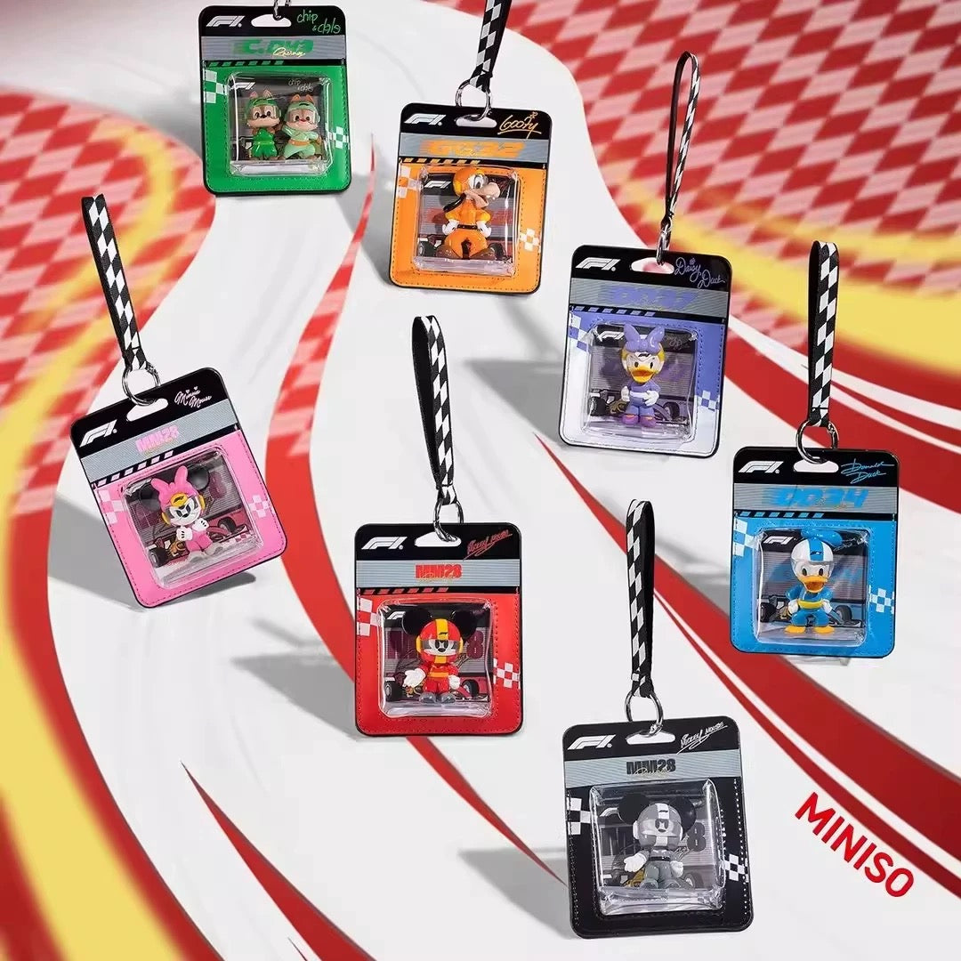 DSN F1 Mickey Mouse Speed Life Series BLIND BOX figurines