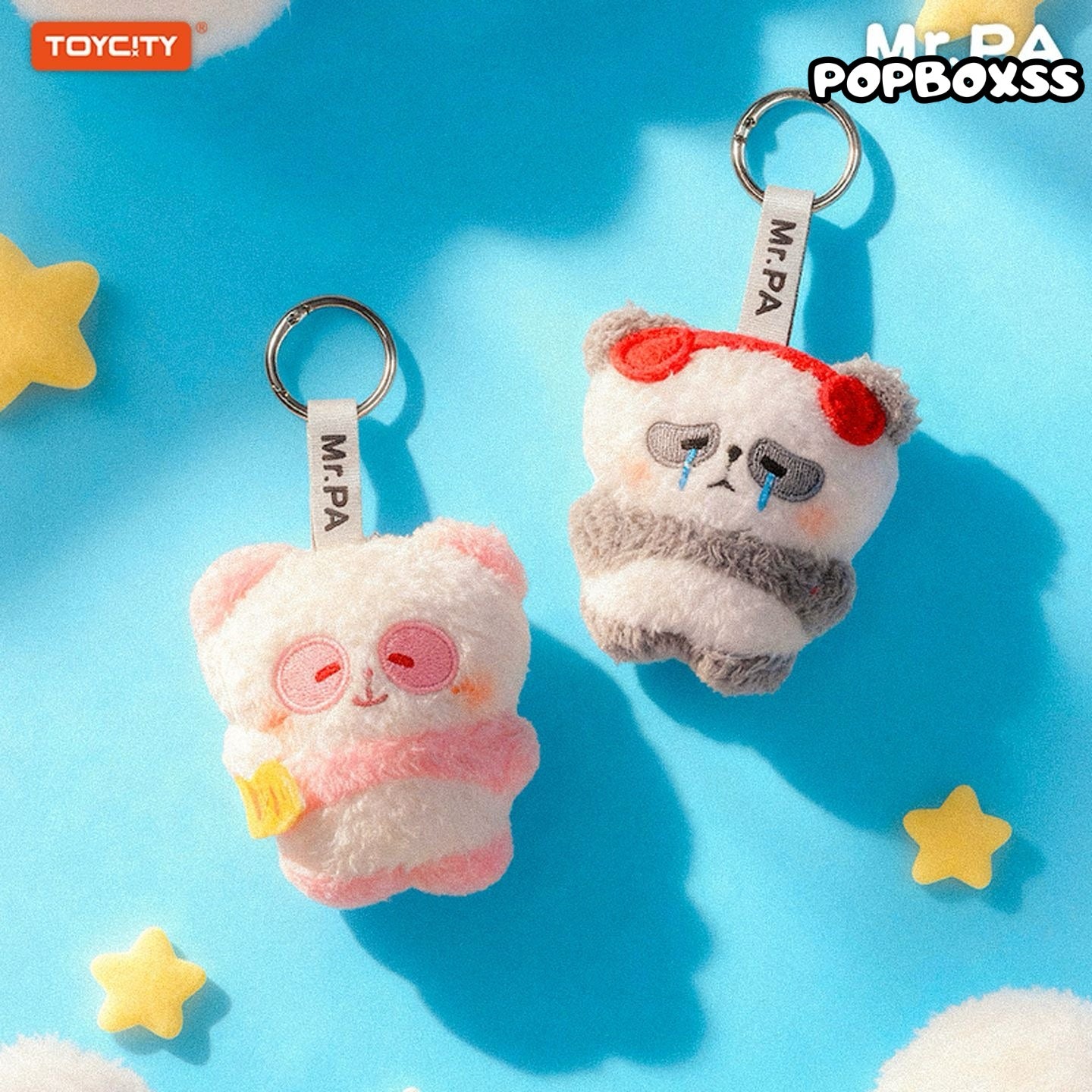 MR.PA'S Daily Office Grind Series Plush Keychain Blind Box