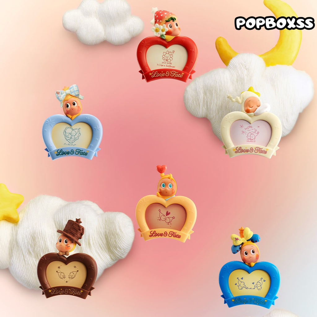 POP MART Twinkle Twinkle Crush On You Series Photo Frame Fridge Magnet Blind Box