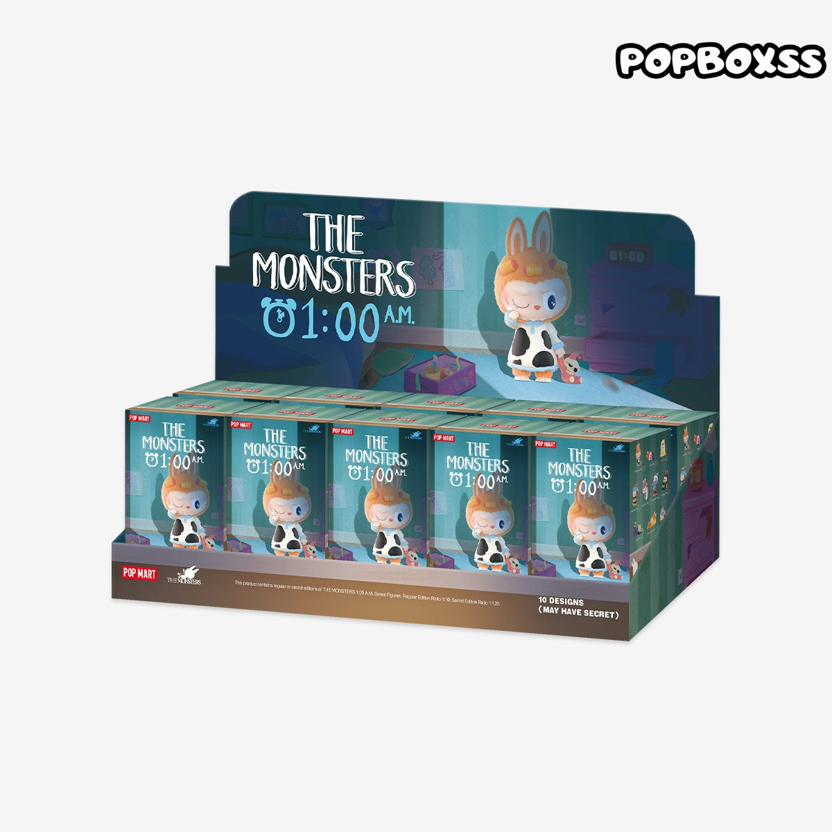 THE MONSTERS LABUBU 1:00 A.M. Series Figures Pop Mart blind boxes
