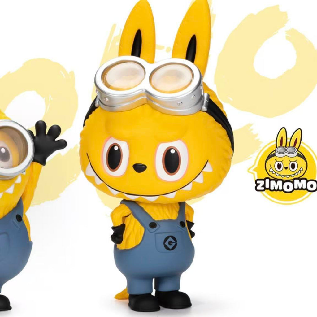 the monster zimomo x minions figurines