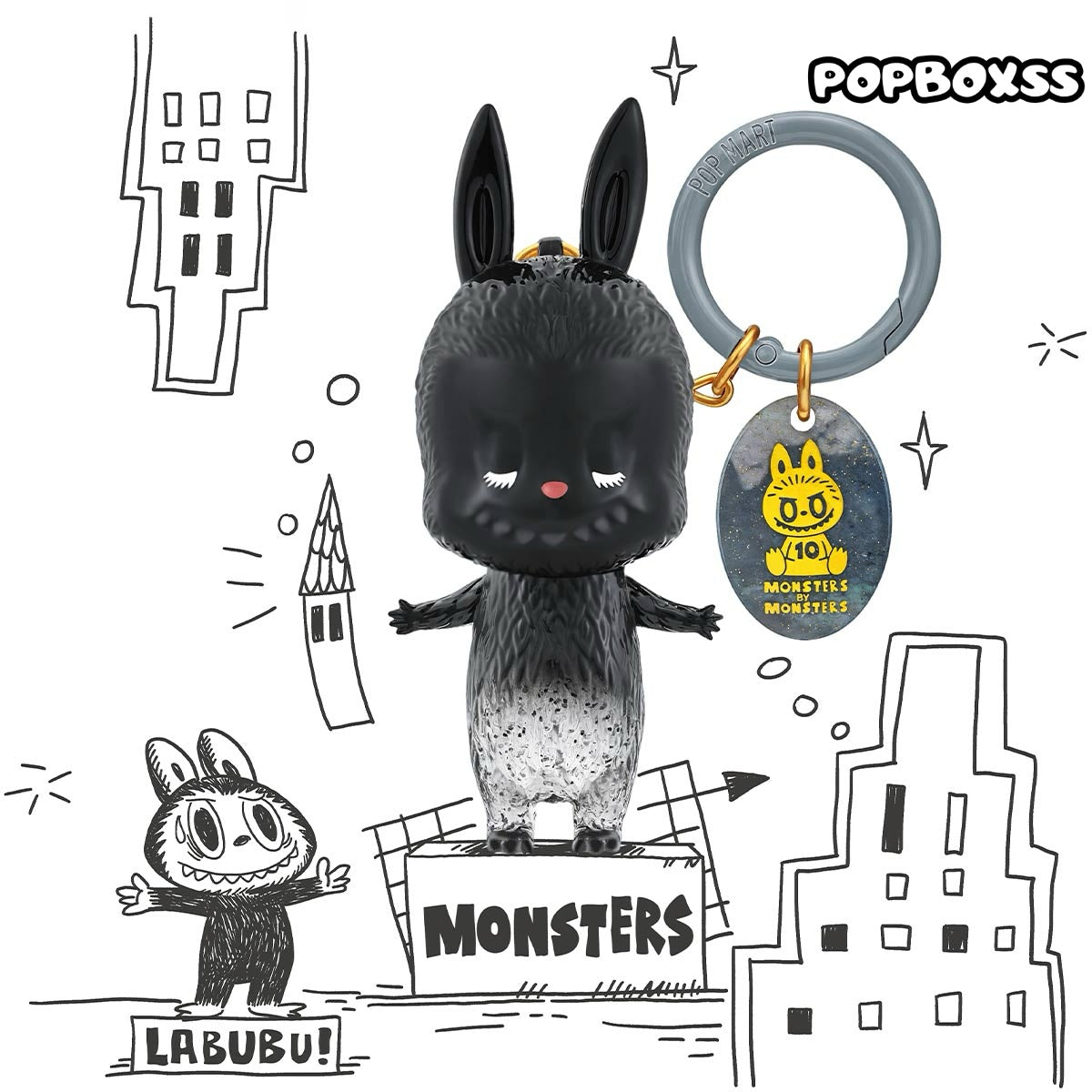 THE MONSTERS 10TH Anniversary Series Figure Blind Box