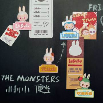 THE MONSTERS LABUBU Wacky Mart Series-Fridge Magnet Blind Box