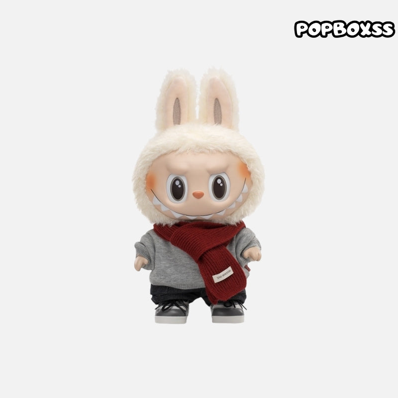 POPMART The monster labubu walk by fortune Vinyl plush toys