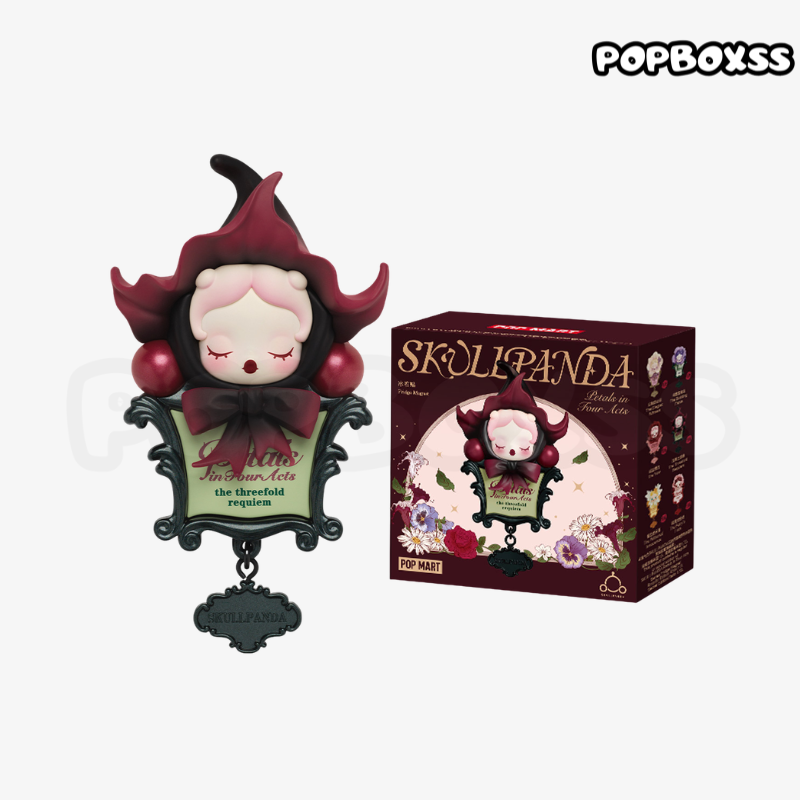 SKULLPANDA Petals in Four Acts Series Fridge Magnet（PRE ORDER）