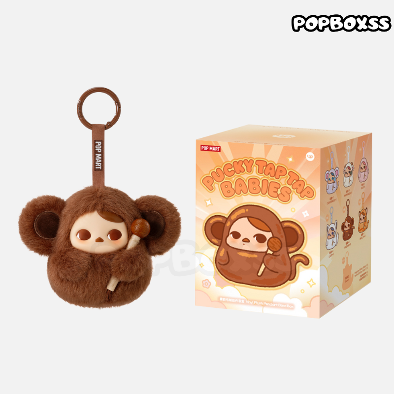 POPMART PUCKY Tap Tap BaBies Vinyl plush pendant blind box