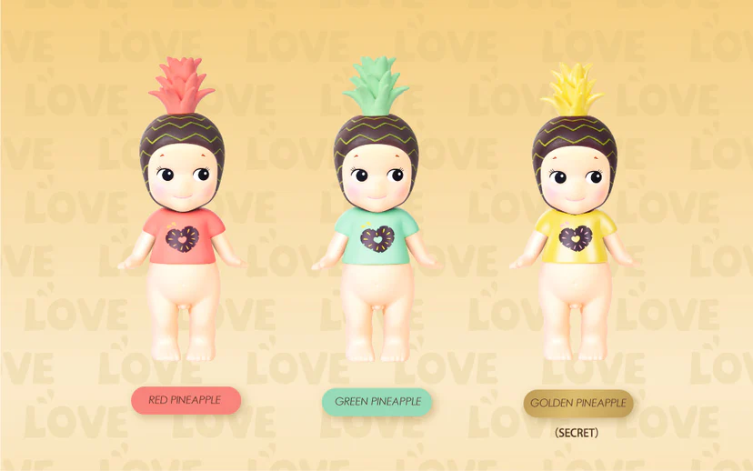 Sonny angel Black Pineapple