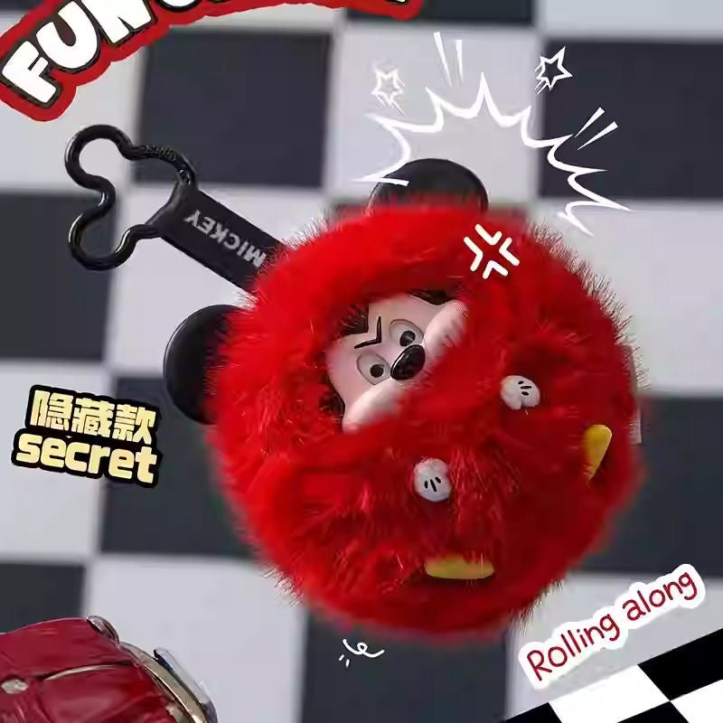 DSN-Mickey Fun Crash Series Vinly Plush Pendant Dolls, Blind Box