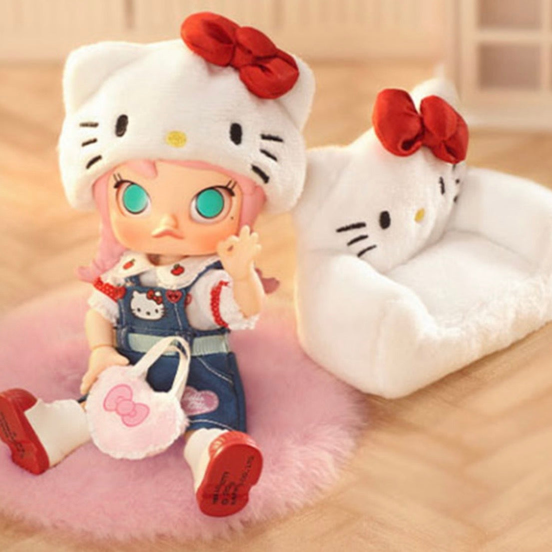 POPMART MOLLY Hello kitty BJD