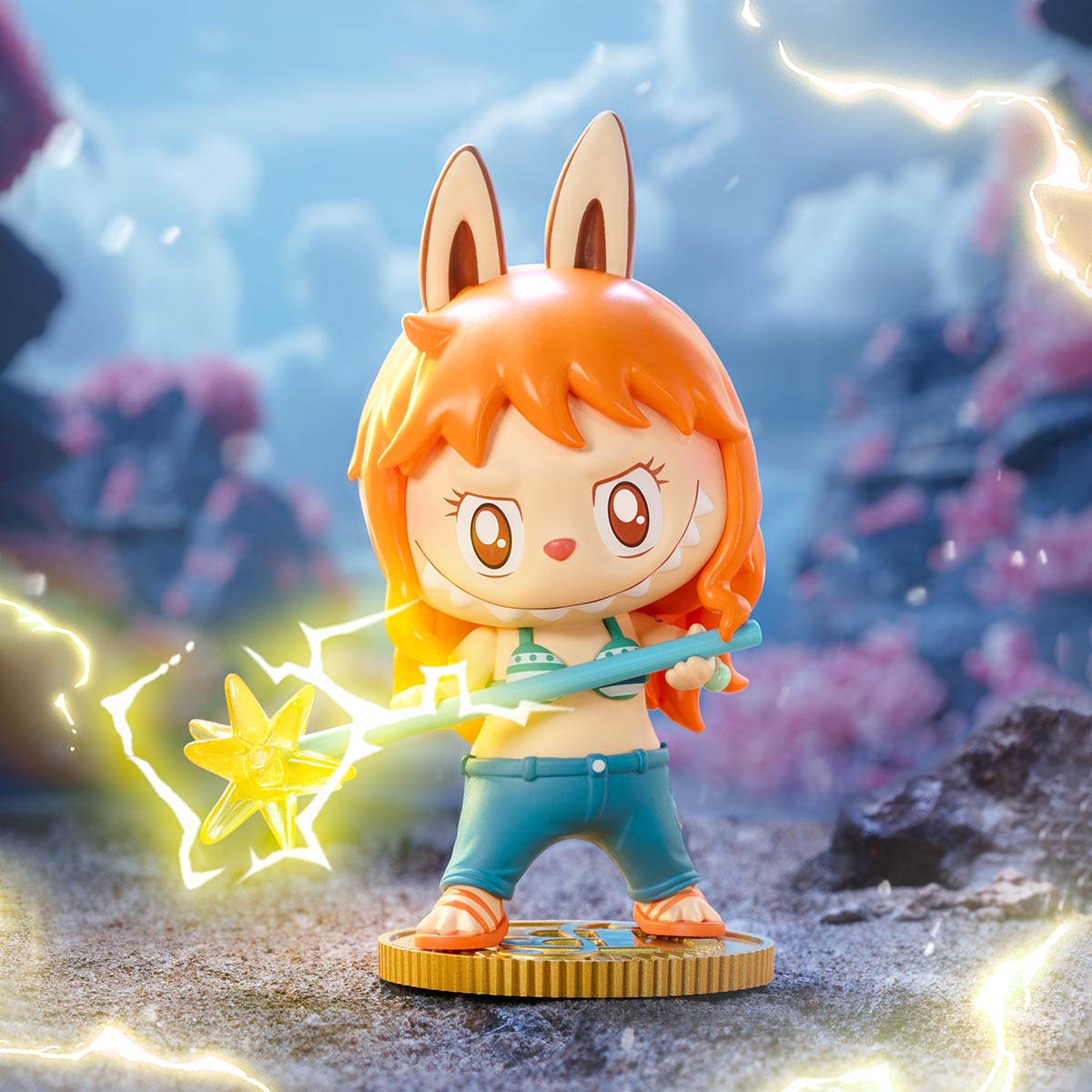 THE MONSTERS x ONE PIECE Series Figures labubu Blind Box