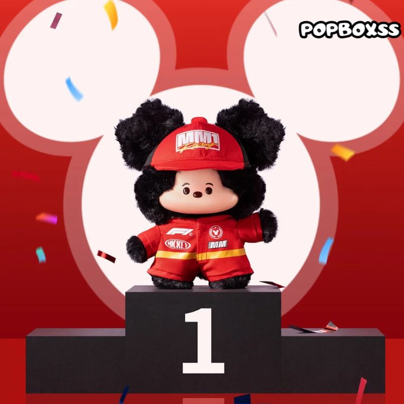DSN F1 Mickey Mouse Speed Life Series Vinyl Plush Hanging Card
