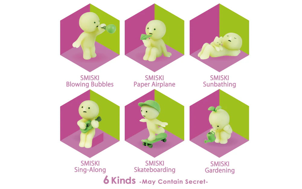 SMISKI Sunday Series blind box sonny angel