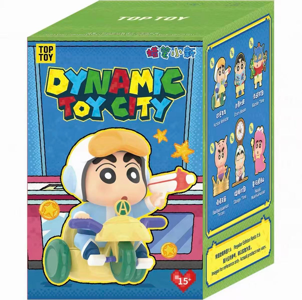 Crayon Shin-chan Dynamic Toy City Series Figure Blind Box