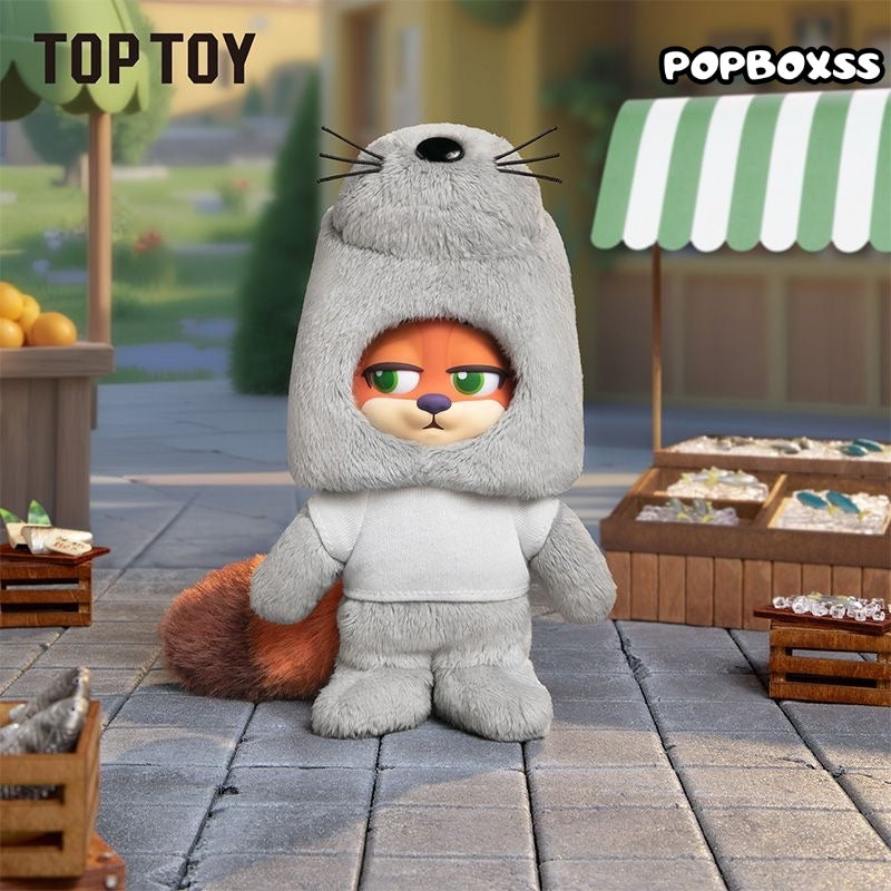 ZOOTOPIA 2 NICK and JUDY Best Undercover Keychain Plush Series Figure Blind Box